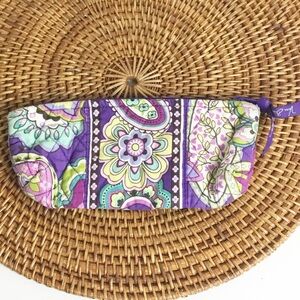 Vera Bradley Purple Small Coin Pouch Bag